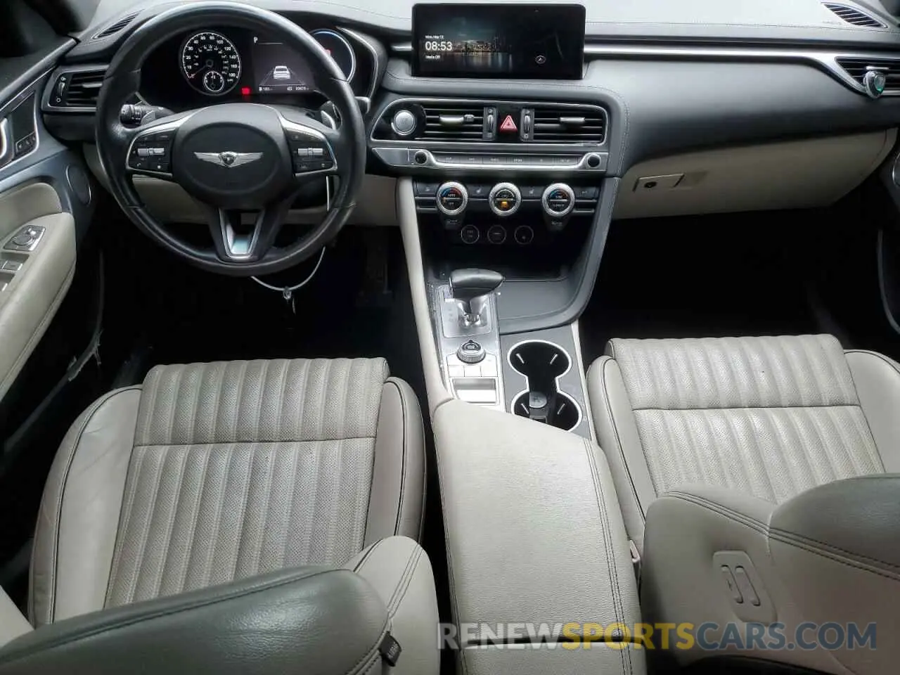 8 Photograph of a damaged car KMTG34TA2NU089590 GENESIS G70 BASE 2022