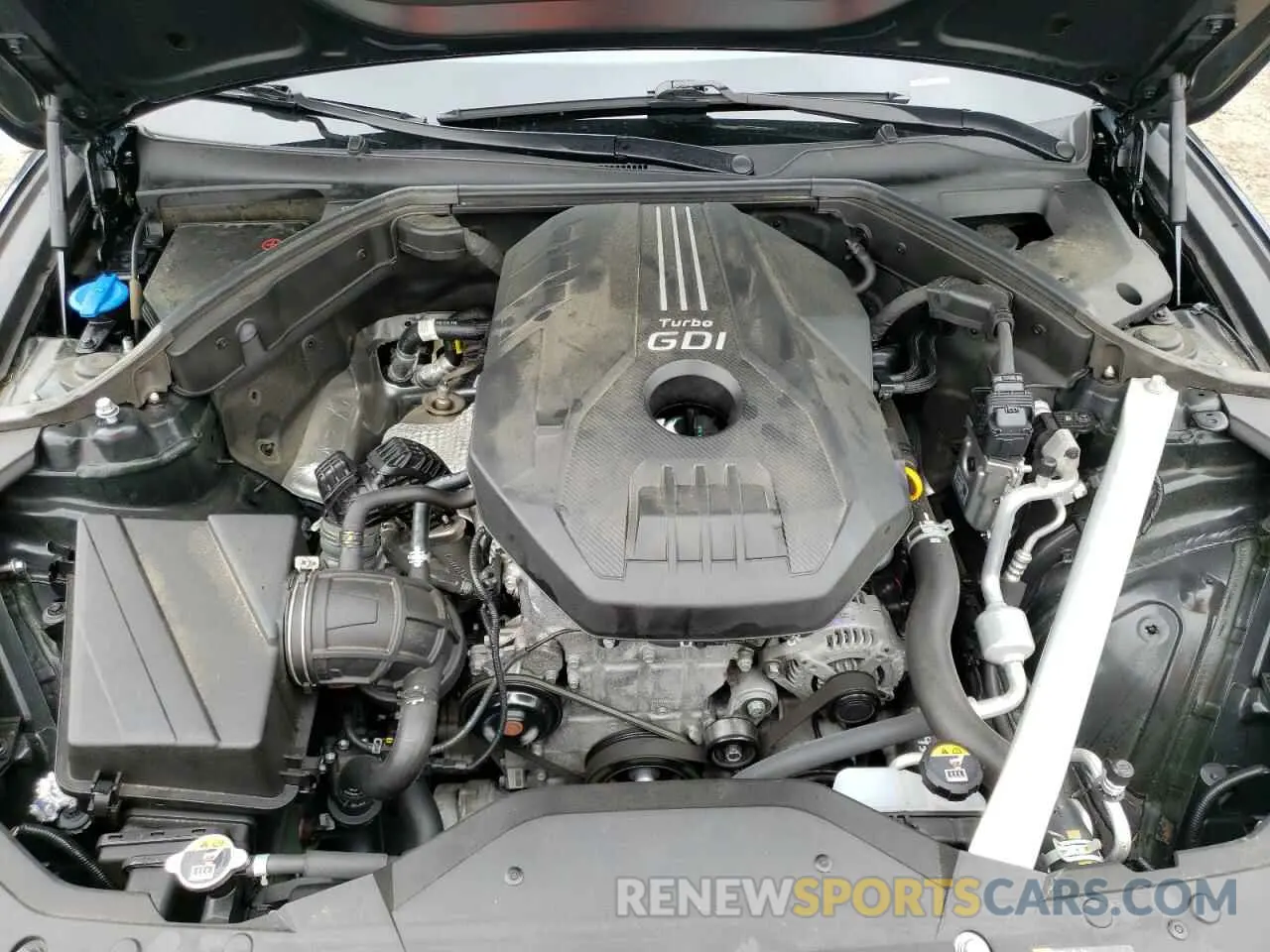 11 Photograph of a damaged car KMTG34TA3NU087864 GENESIS G70 BASE 2022