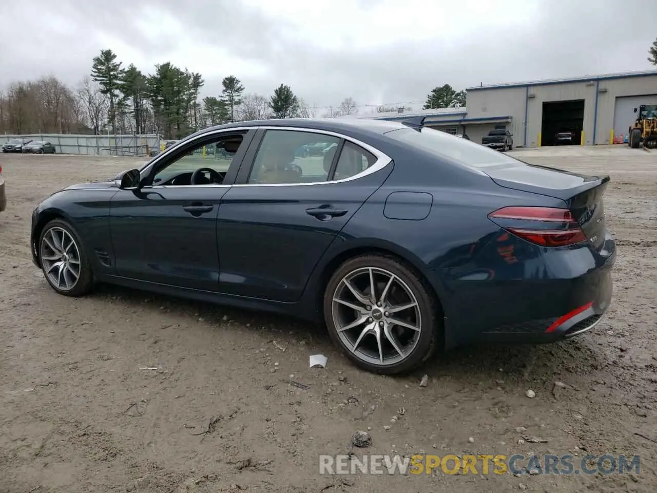 2 Photograph of a damaged car KMTG34TA3NU087864 GENESIS G70 BASE 2022