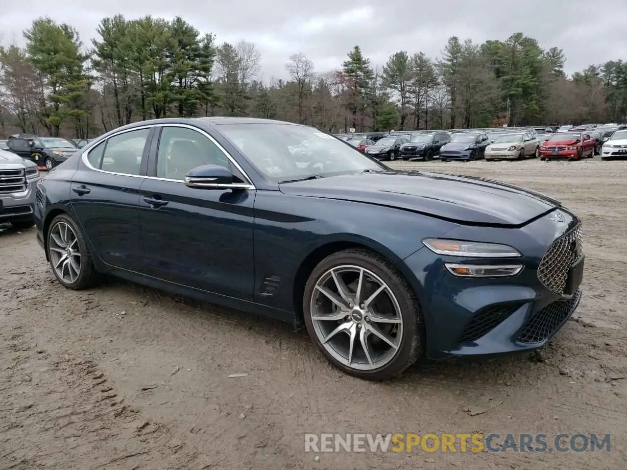 4 Photograph of a damaged car KMTG34TA3NU087864 GENESIS G70 BASE 2022
