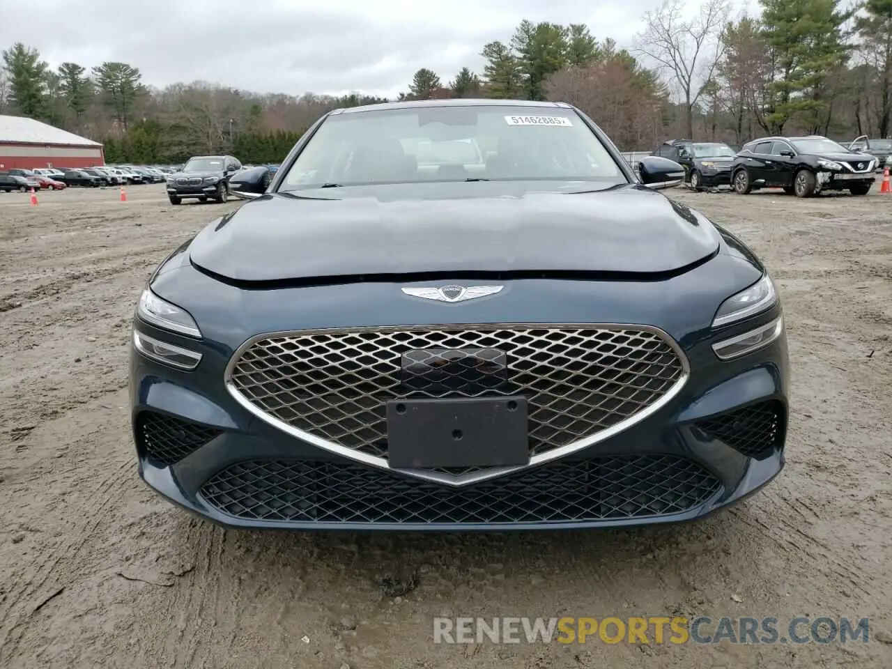 5 Photograph of a damaged car KMTG34TA3NU087864 GENESIS G70 BASE 2022