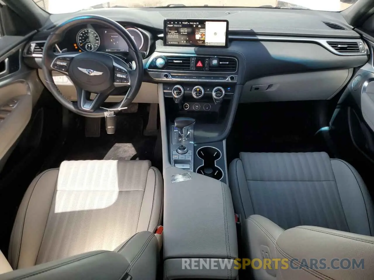 8 Фотография поврежденного автомобиля KMTG34TA6NU088944 GENESIS G70 BASE 2022