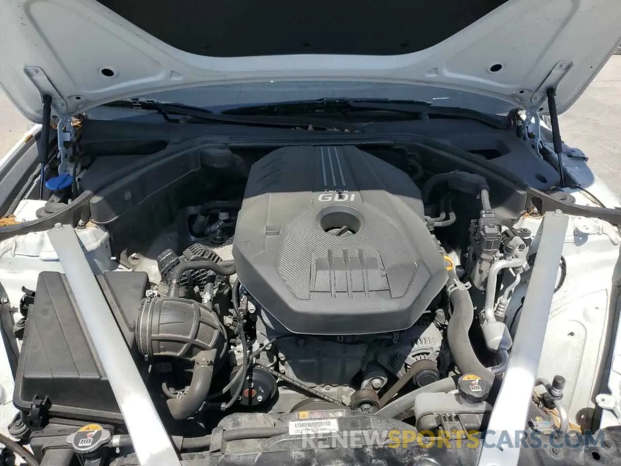 11 Photograph of a damaged car KMTG34TA6NU098521 GENESIS G70 BASE 2022