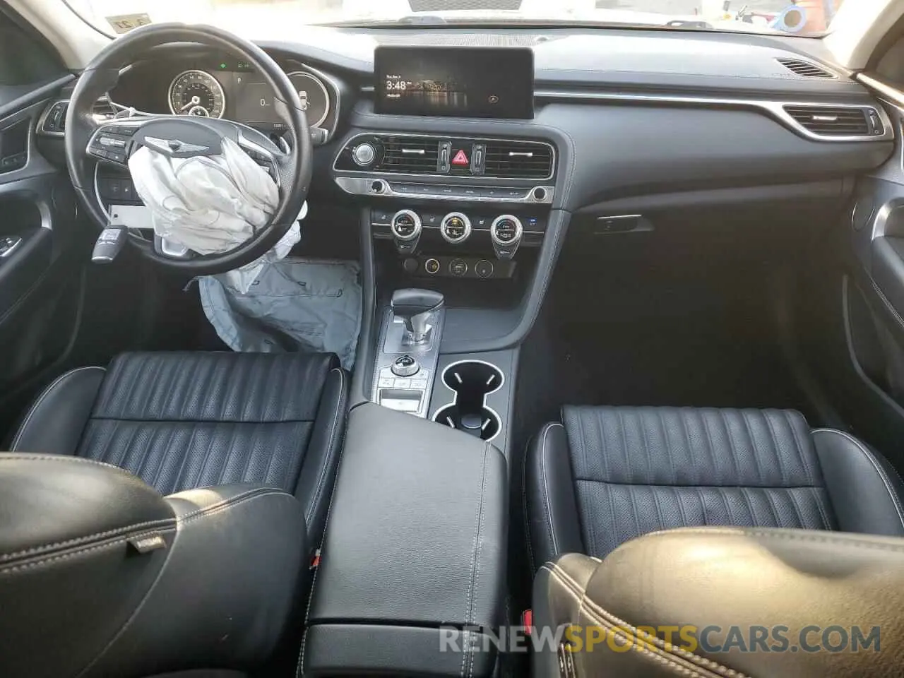 8 Фотография поврежденного автомобиля KMTG34TA7NU089729 GENESIS G70 BASE 2022