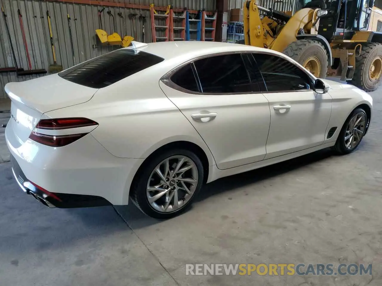 3 Фотография поврежденного автомобиля KMTG34TA9NU095077 GENESIS G70 BASE 2022