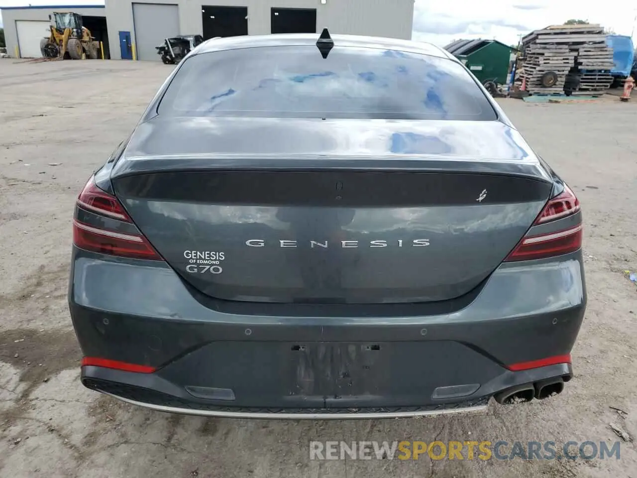 6 Photograph of a damaged car KMTG34TAXNU086582 GENESIS G70 BASE 2022