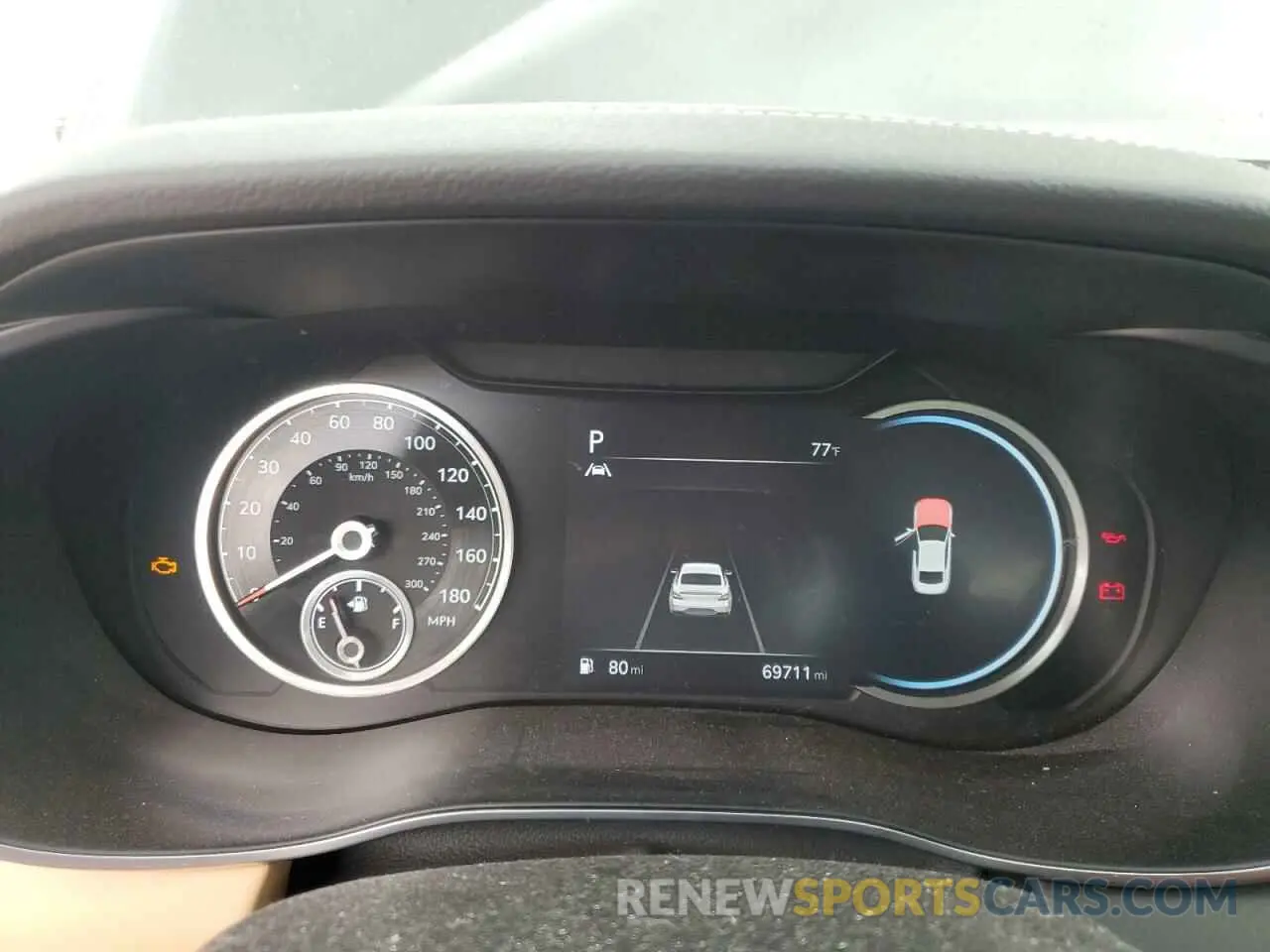 9 Photograph of a damaged car KMTG34TAXNU086582 GENESIS G70 BASE 2022