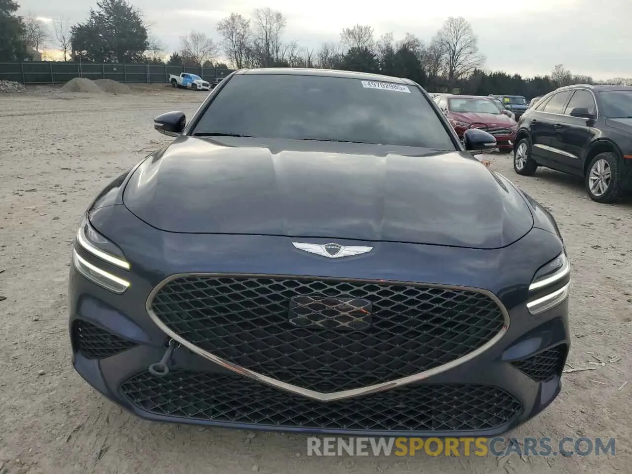 5 Photograph of a damaged car KMTG54TE2NU084452 GENESIS G70 BASE 2022