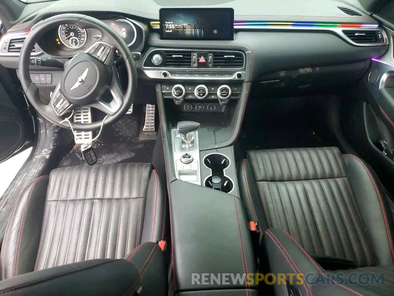 8 Photograph of a damaged car KMTG54TE2NU084452 GENESIS G70 BASE 2022