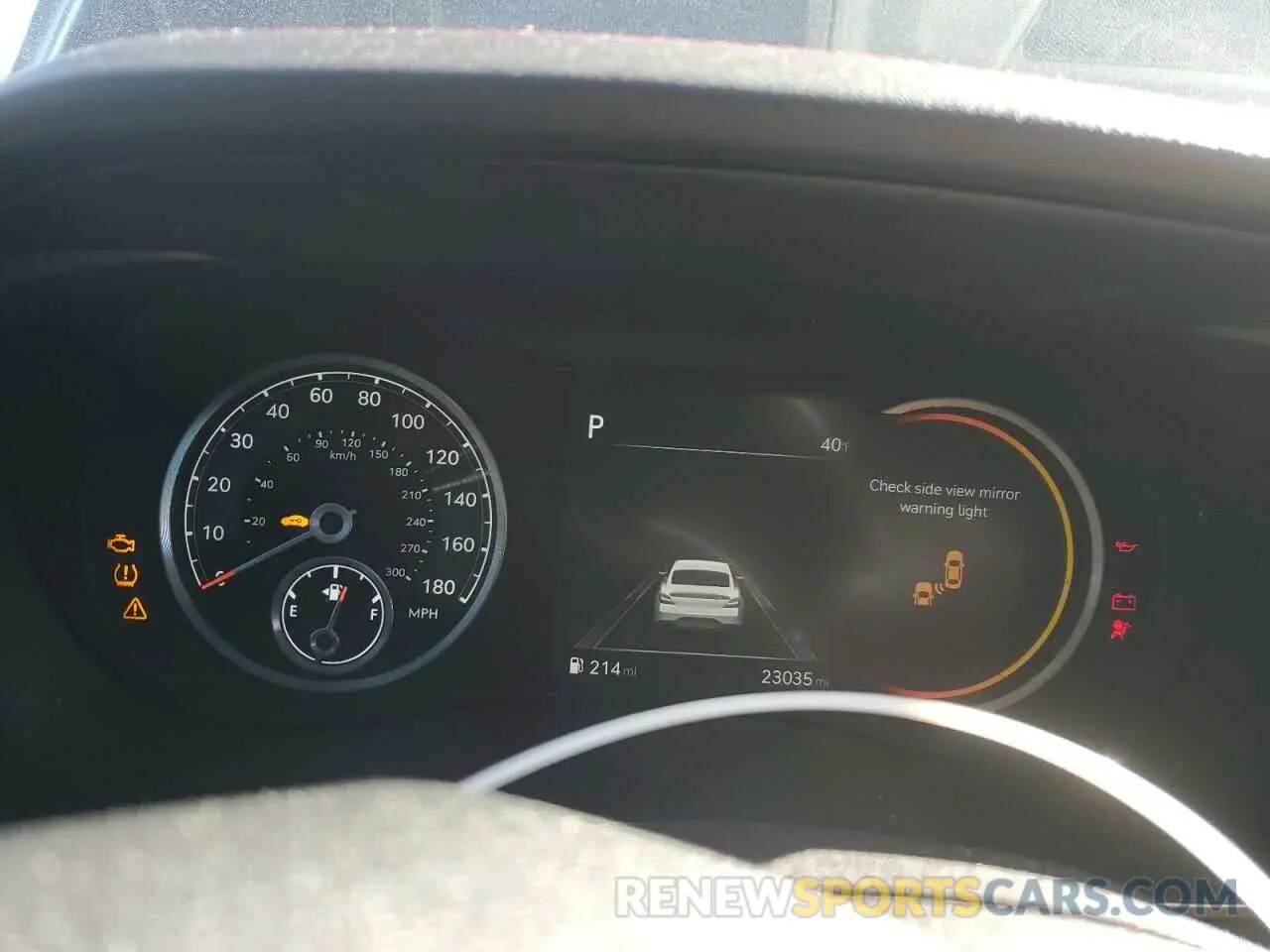 9 Photograph of a damaged car KMTG54TE2NU103064 GENESIS G70 BASE 2022
