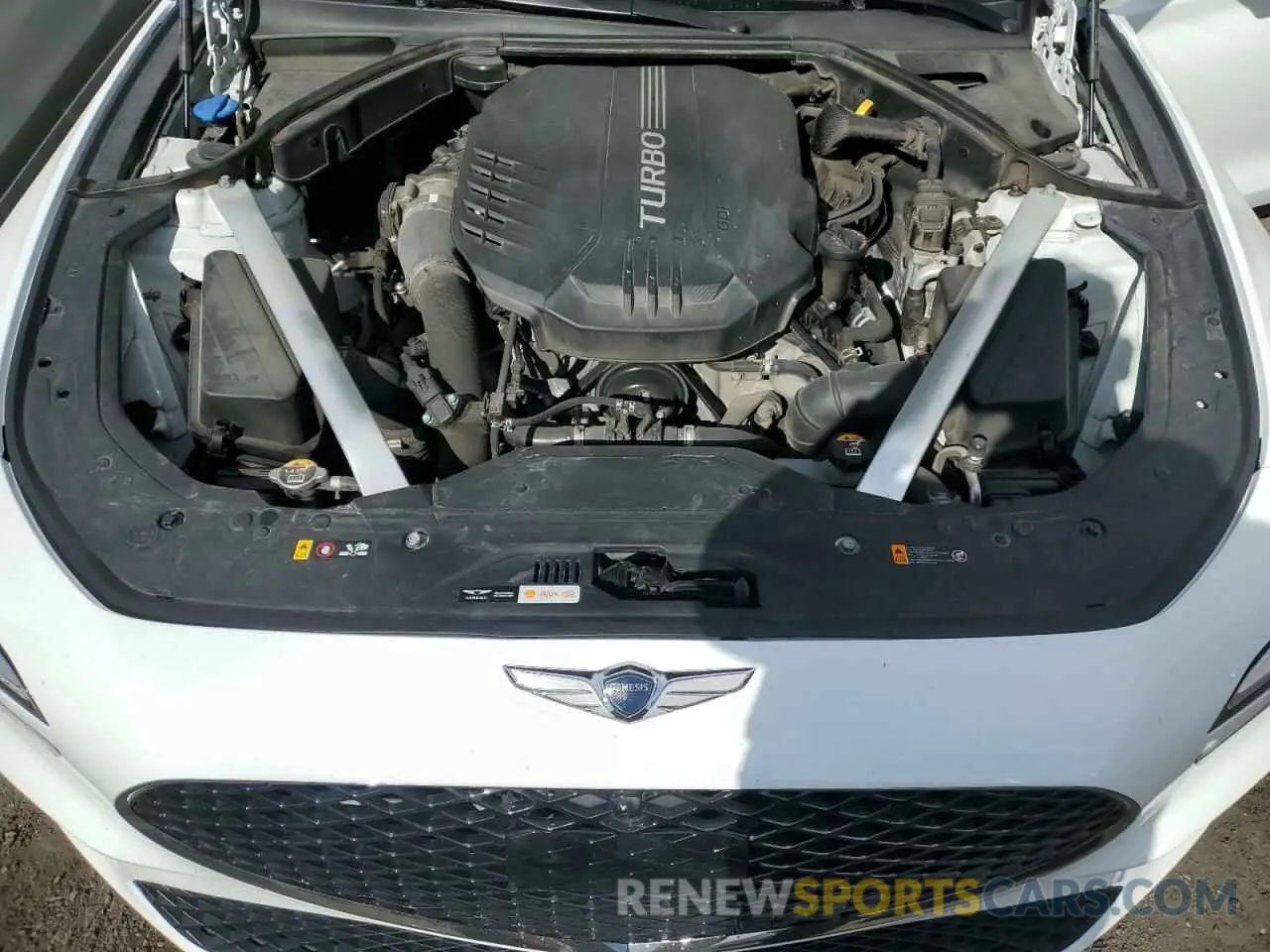 11 Photograph of a damaged car KMTG54TE4NU097753 GENESIS G70 BASE 2022