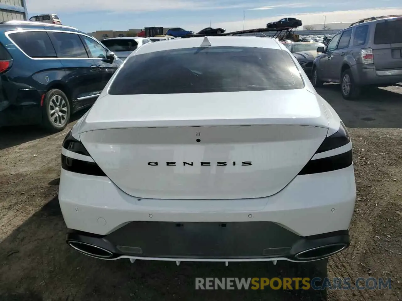 6 Photograph of a damaged car KMTG54TE4NU097753 GENESIS G70 BASE 2022