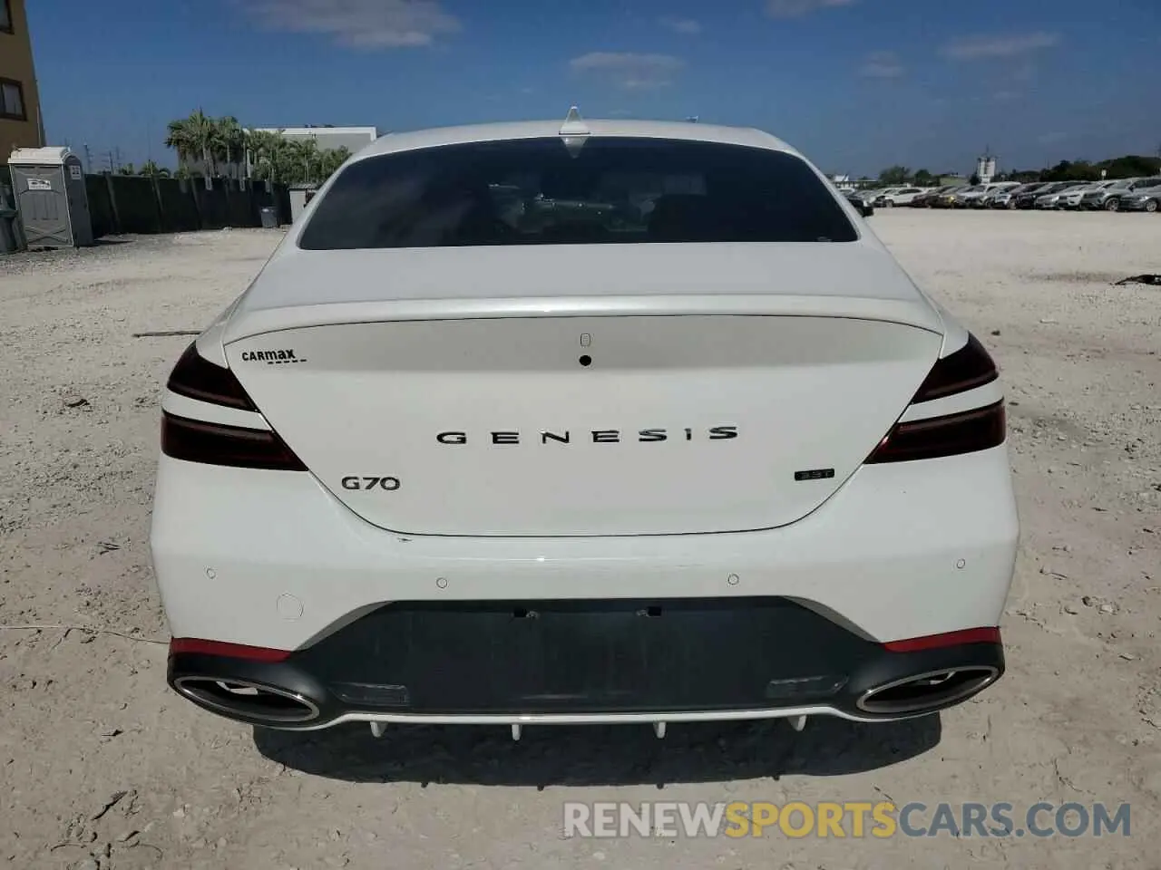 6 Фотография поврежденного автомобиля KMTG54TE5NU094117 GENESIS G70 BASE 2022