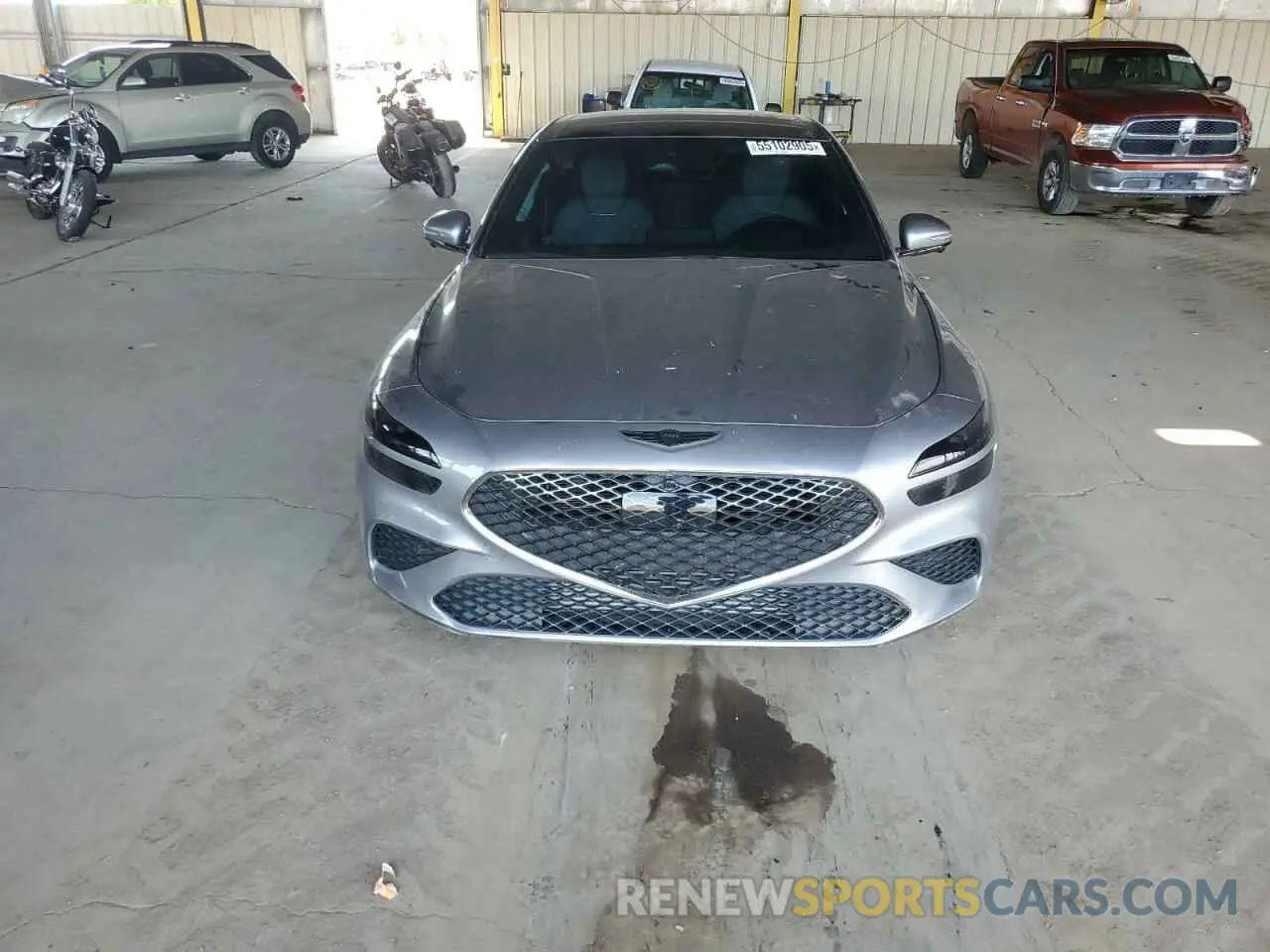 5 Фотография поврежденного автомобиля KMTG54TE8NU090398 GENESIS G70 BASE 2022
