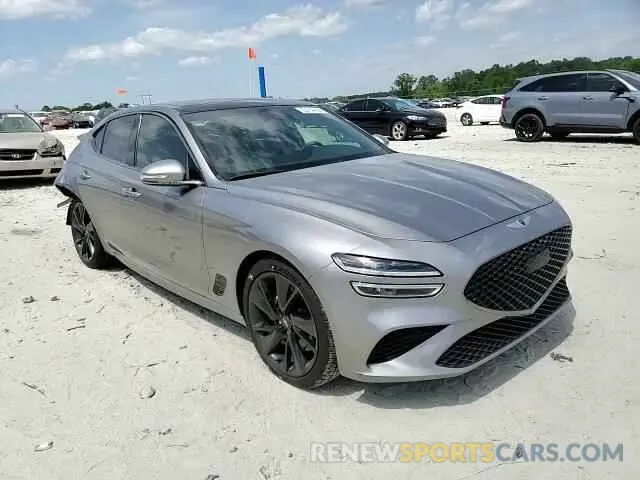 13 Фотография поврежденного автомобиля KMTG54TEXNU081802 GENESIS G70 BASE 2022