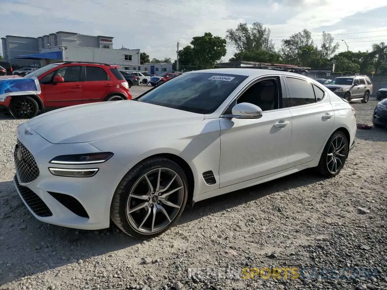 1 Фотография поврежденного автомобиля KMTG34TA0PU134125 GENESIS G70 BASE 2023