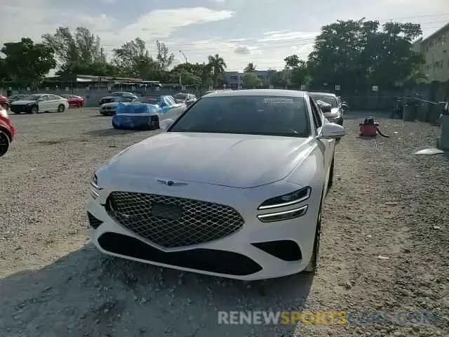 11 Фотография поврежденного автомобиля KMTG34TA0PU134125 GENESIS G70 BASE 2023