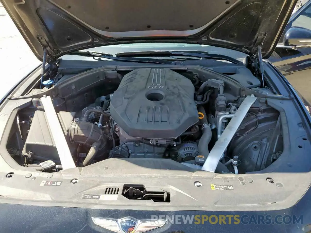 11 Photograph of a damaged car KMTG34TA1PU114966 GENESIS G70 BASE 2023