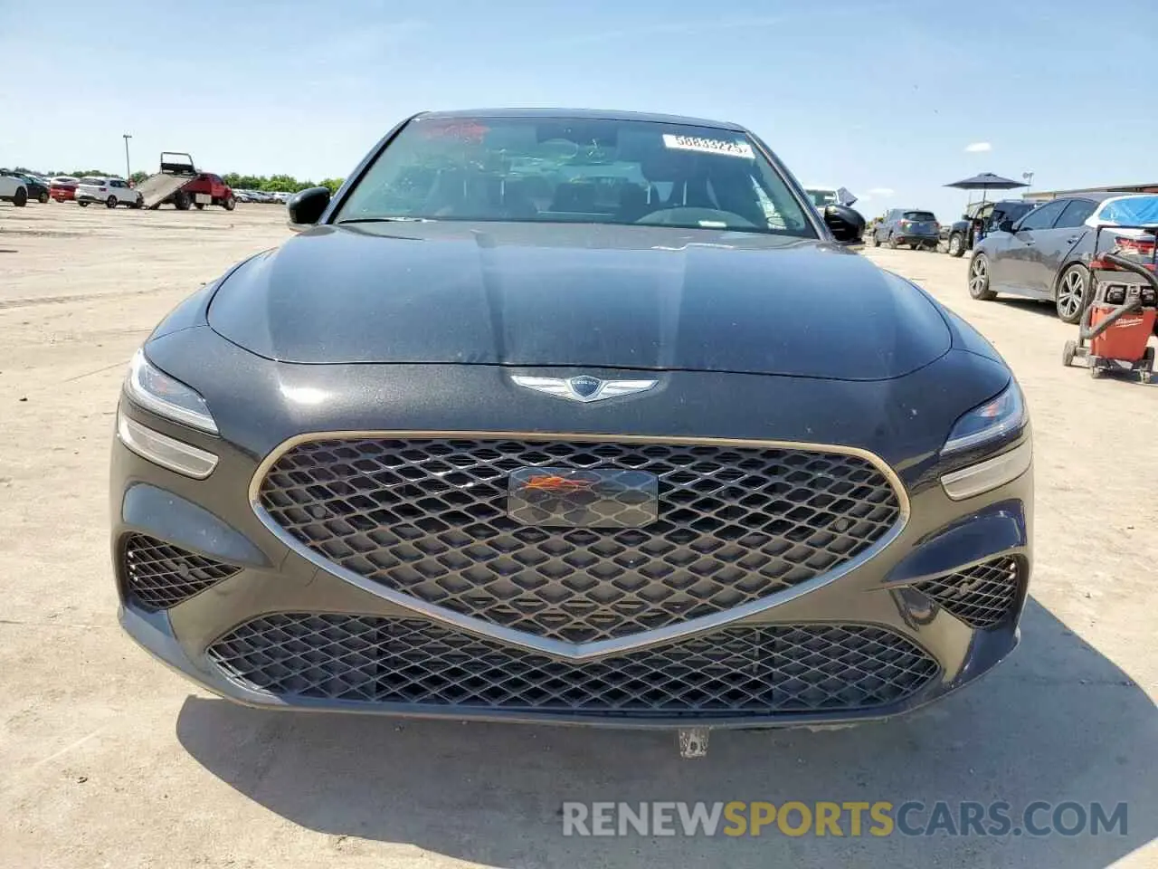5 Photograph of a damaged car KMTG34TA1PU114966 GENESIS G70 BASE 2023