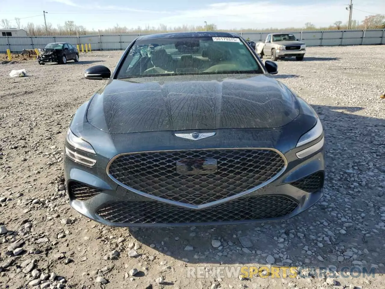 5 Фотография поврежденного автомобиля KMTG34TA1PU124302 GENESIS G70 BASE 2023