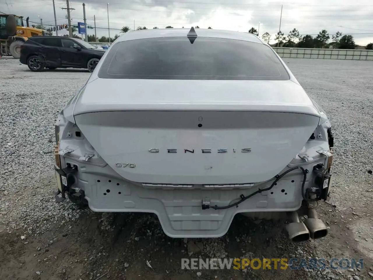 6 Фотография поврежденного автомобиля KMTG34TA3PU114905 GENESIS G70 BASE 2023