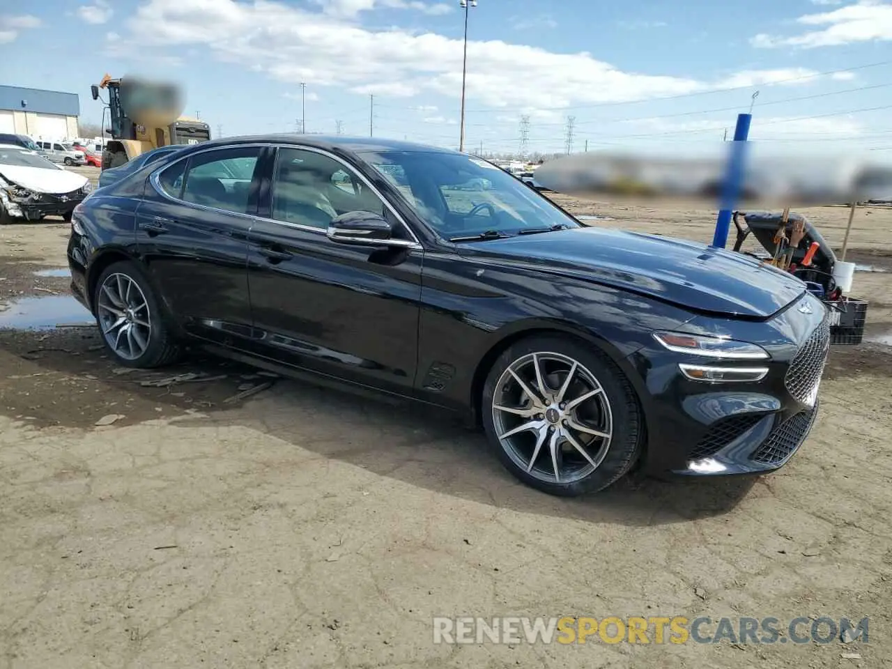 4 Фотография поврежденного автомобиля KMTG34TA4PU121426 GENESIS G70 BASE 2023