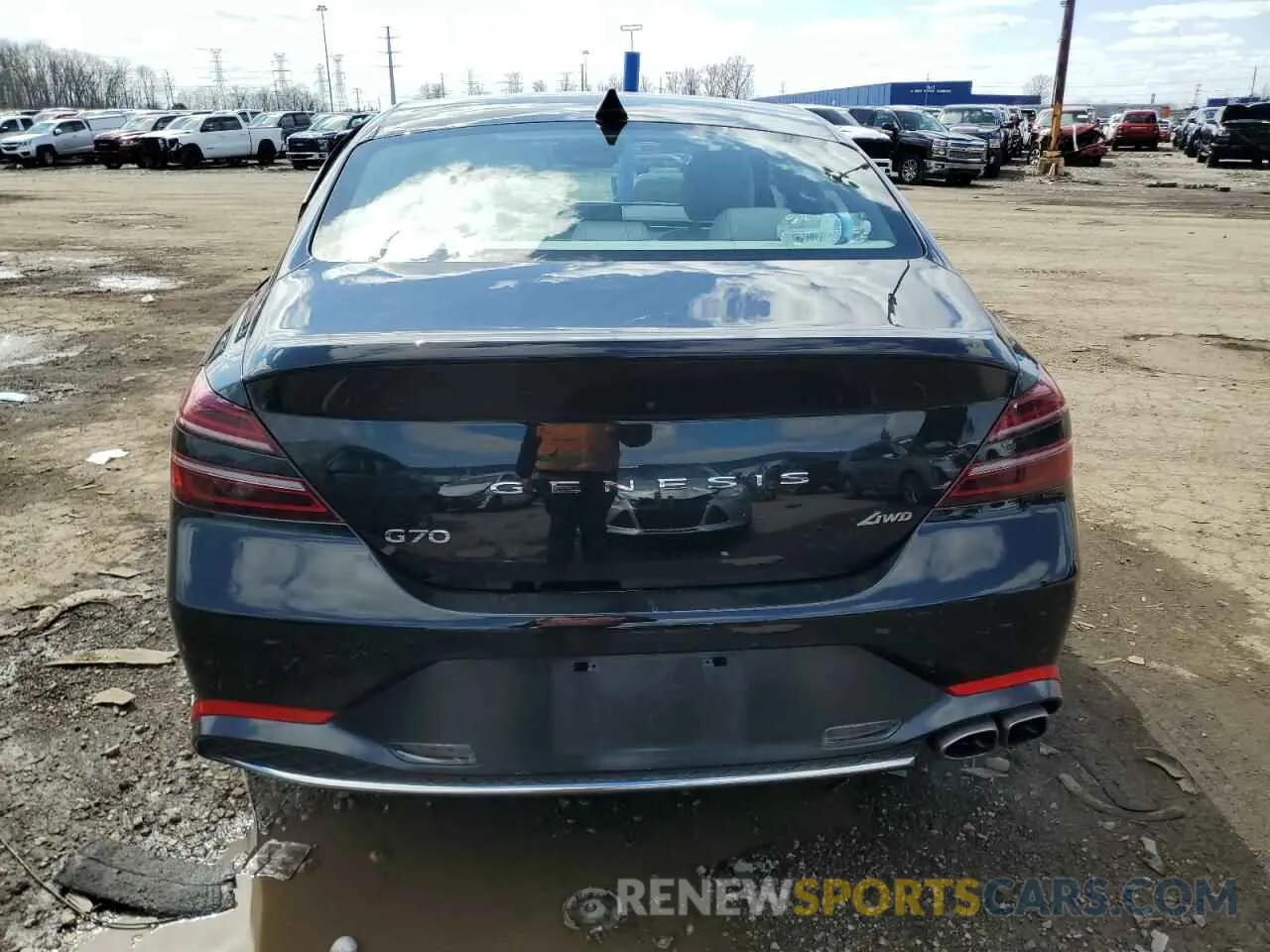 6 Фотография поврежденного автомобиля KMTG34TA4PU121426 GENESIS G70 BASE 2023