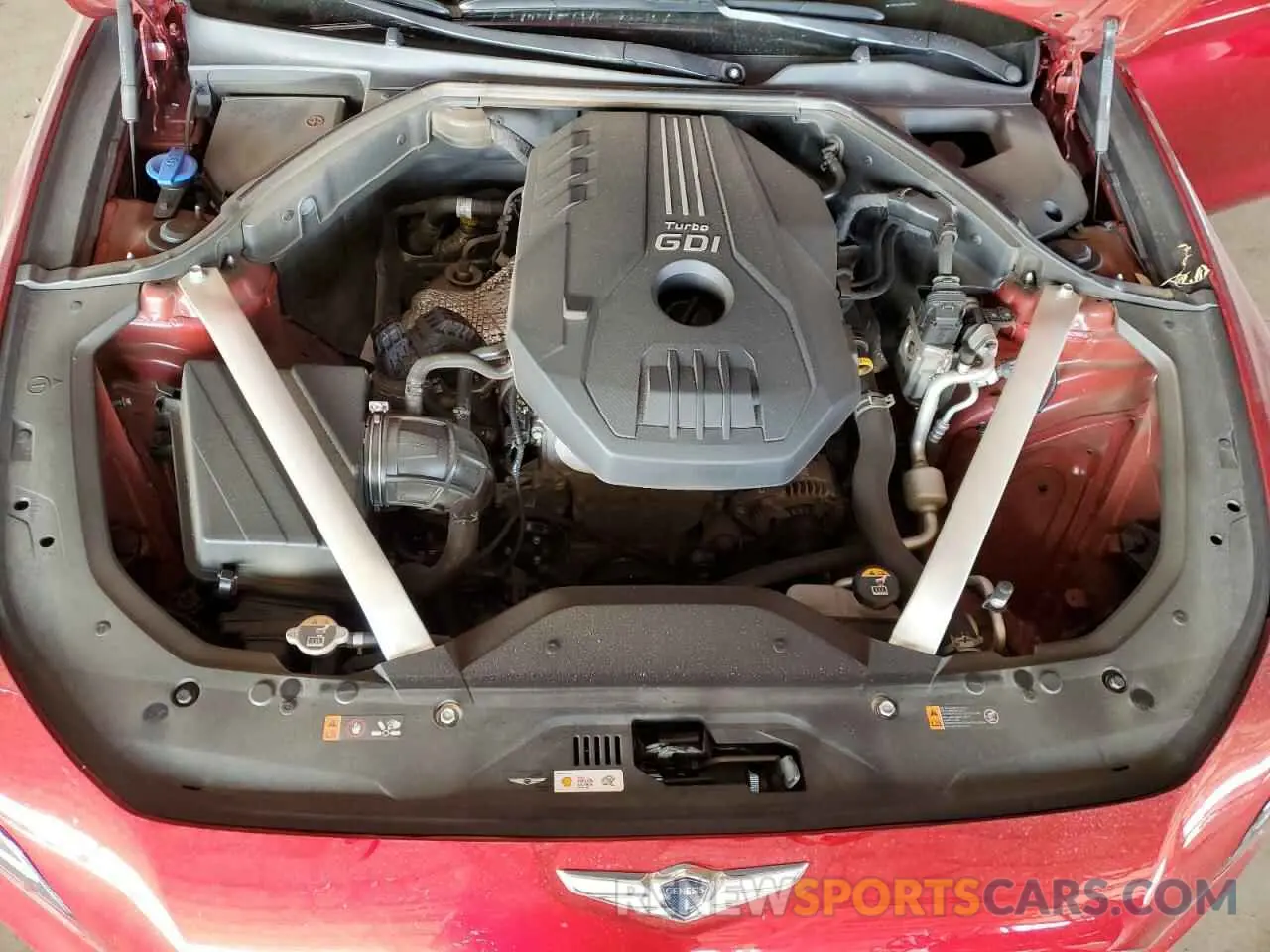 13 Photograph of a damaged car KMTG34TA5PU130796 GENESIS G70 BASE 2023
