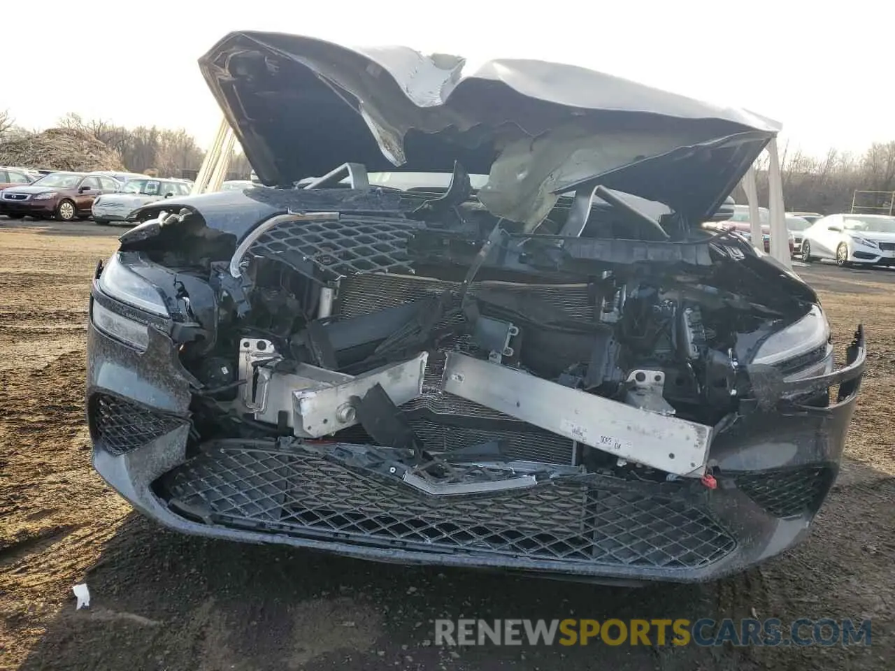 5 Photograph of a damaged car KMTG34TA6PU112825 GENESIS G70 BASE 2023