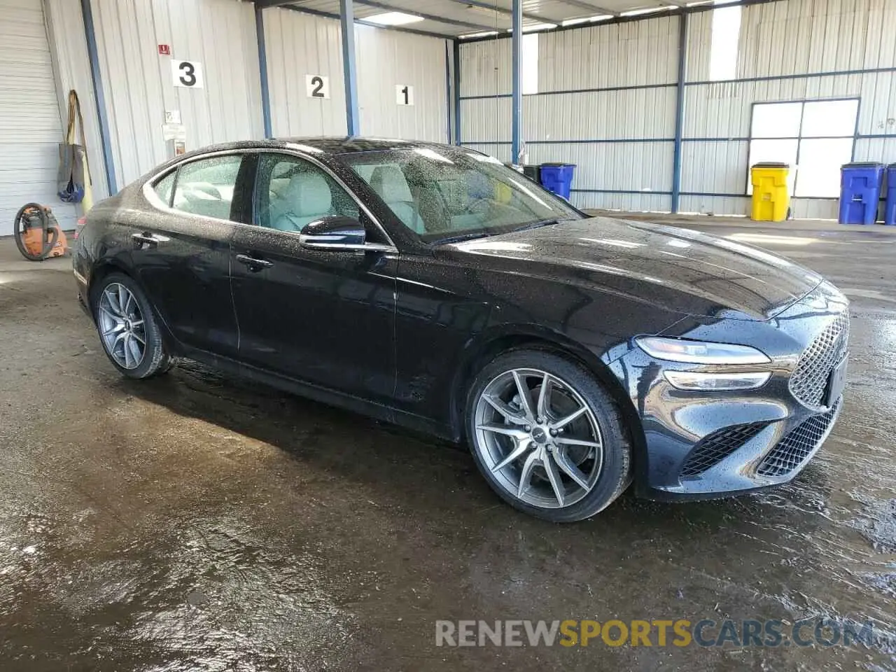4 Фотография поврежденного автомобиля KMTG34TA6PU129124 GENESIS G70 BASE 2023