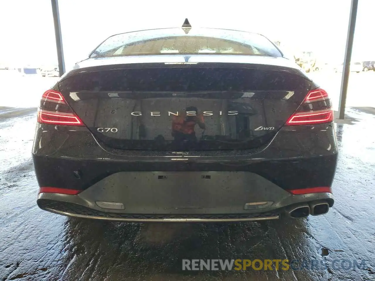 6 Фотография поврежденного автомобиля KMTG34TA6PU129124 GENESIS G70 BASE 2023