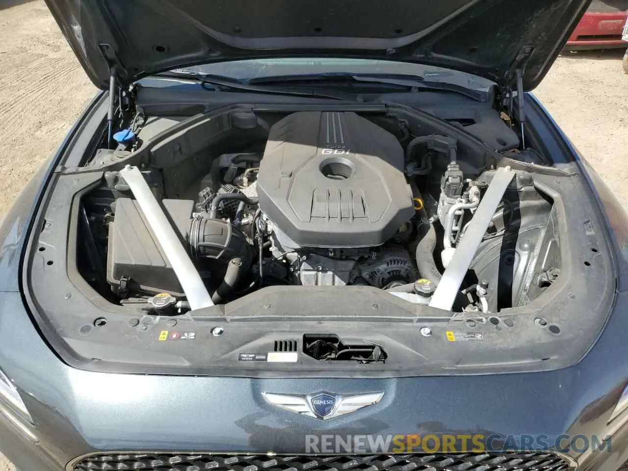 11 Photograph of a damaged car KMTG34TA7PU105270 GENESIS G70 BASE 2023