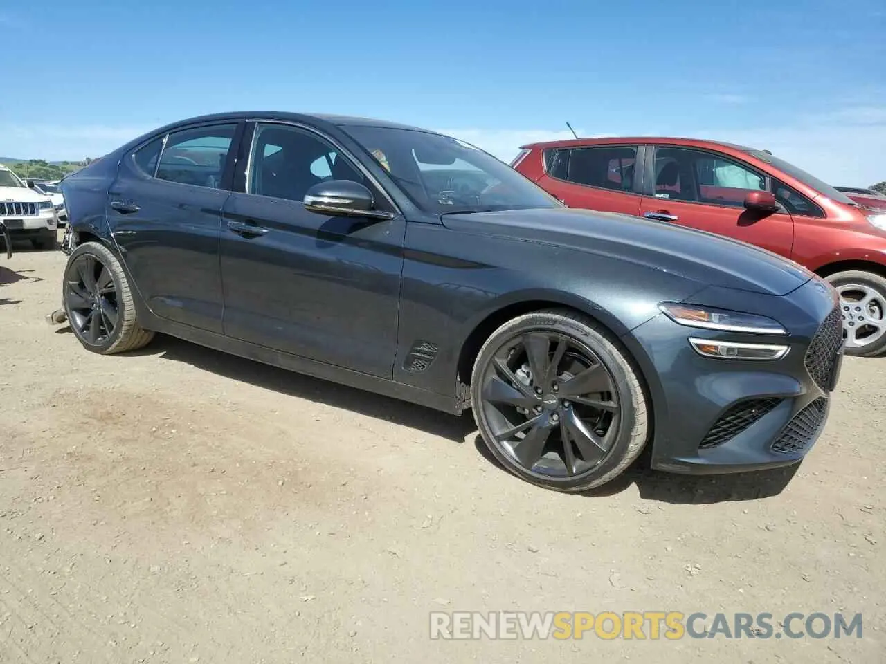 4 Photograph of a damaged car KMTG34TA7PU105270 GENESIS G70 BASE 2023