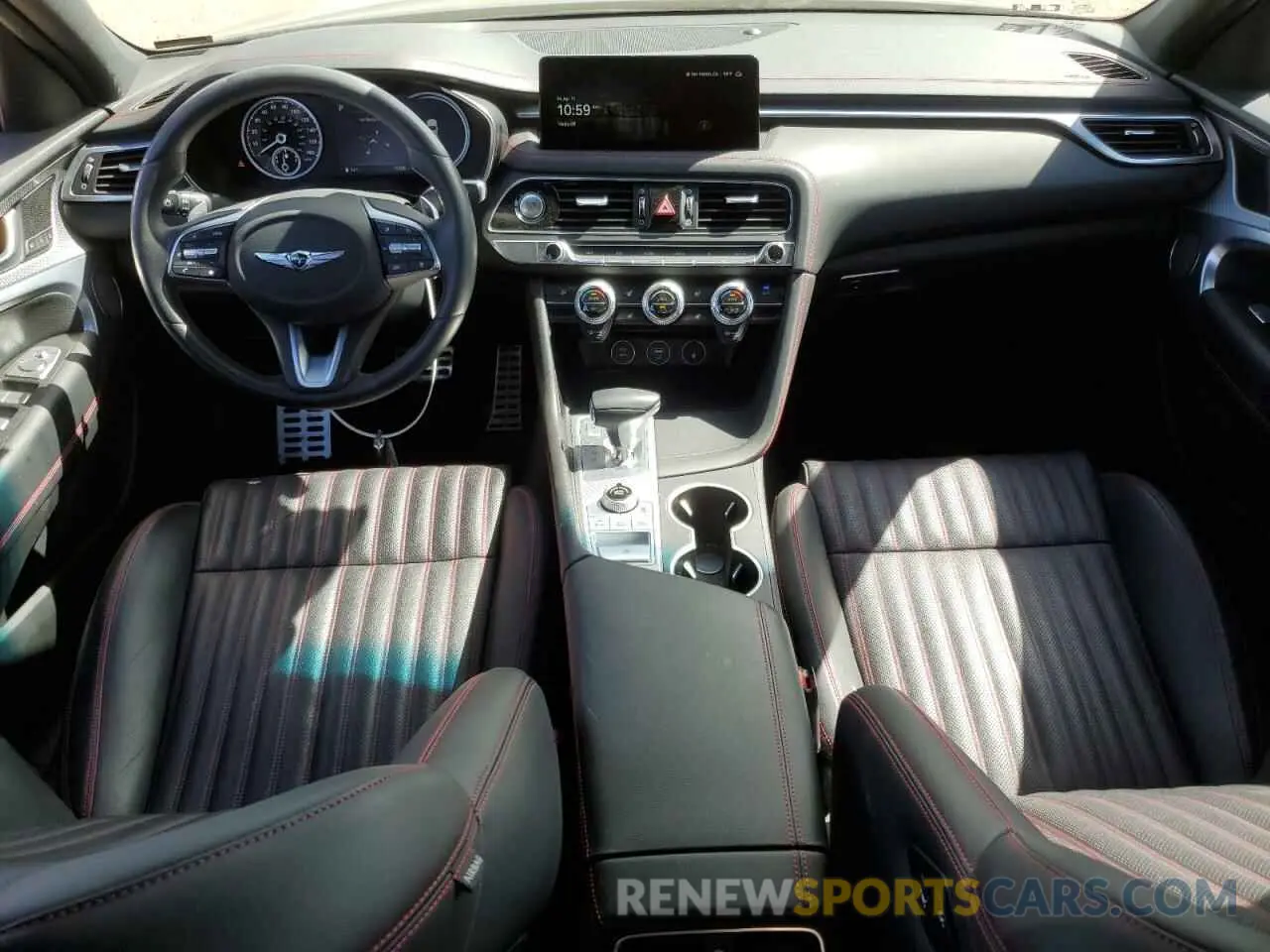 8 Photograph of a damaged car KMTG34TA7PU105270 GENESIS G70 BASE 2023