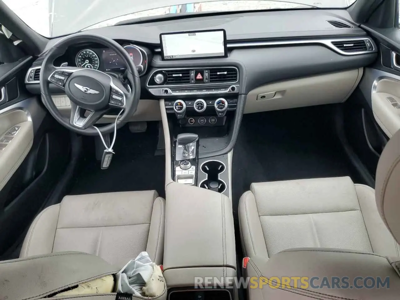 8 Photograph of a damaged car KMTG34TA7PU124188 GENESIS G70 BASE 2023