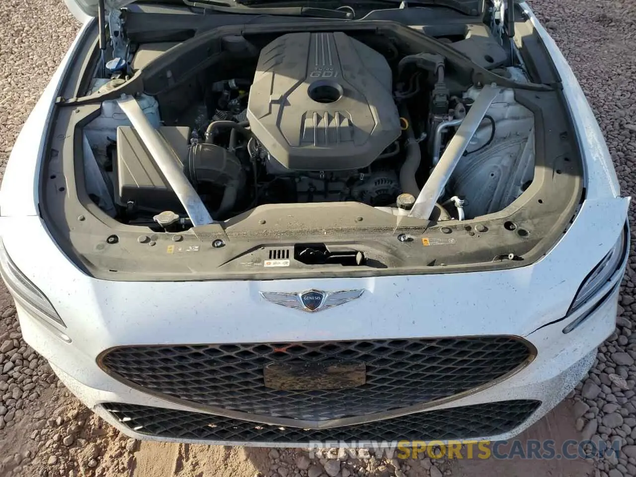 11 Photograph of a damaged car KMTG34TA8PU106895 GENESIS G70 BASE 2023