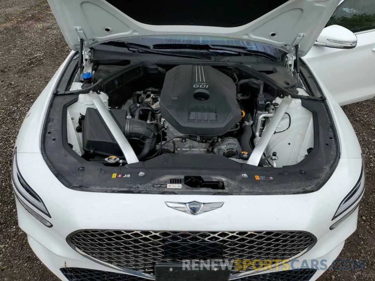11 Фотография поврежденного автомобиля KMTG34TA8PU124927 GENESIS G70 BASE 2023