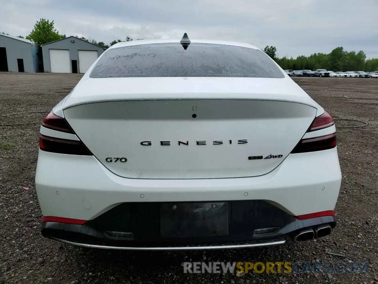 6 Фотография поврежденного автомобиля KMTG34TA8PU124927 GENESIS G70 BASE 2023