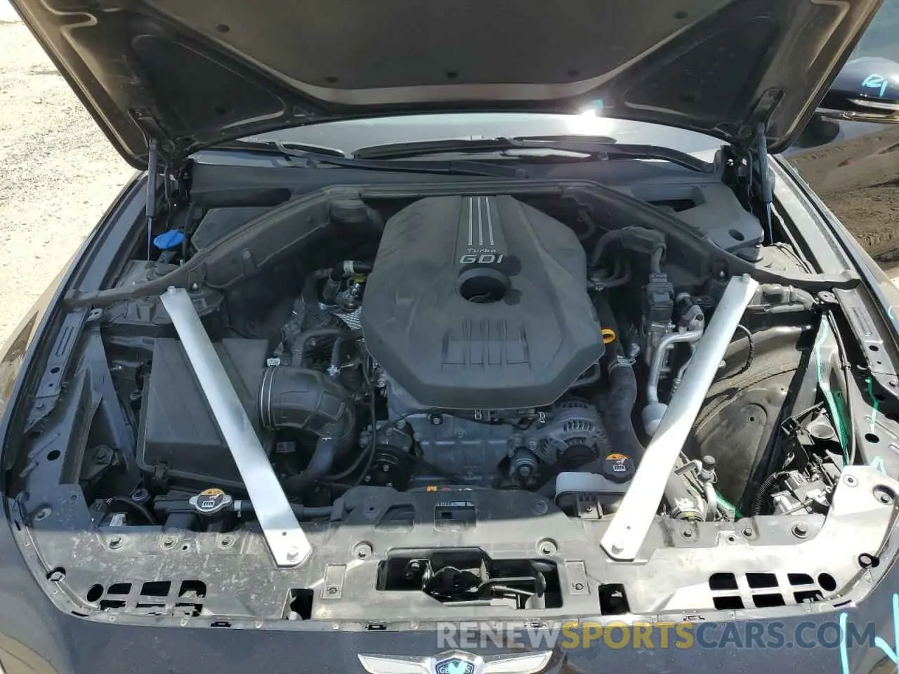 11 Фотография поврежденного автомобиля KMTG34TA8PU126872 GENESIS G70 BASE 2023