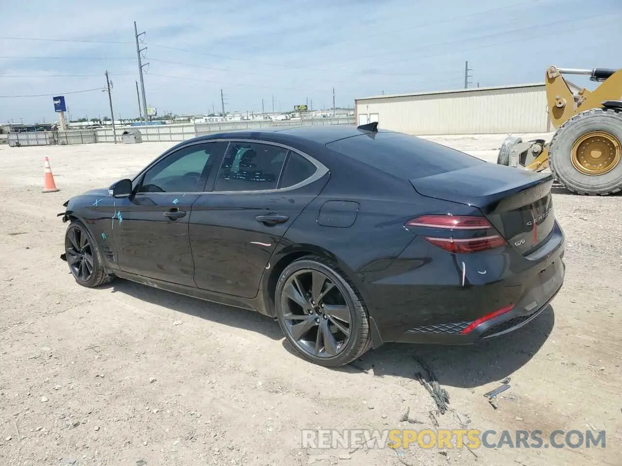 2 Фотография поврежденного автомобиля KMTG34TA8PU126872 GENESIS G70 BASE 2023