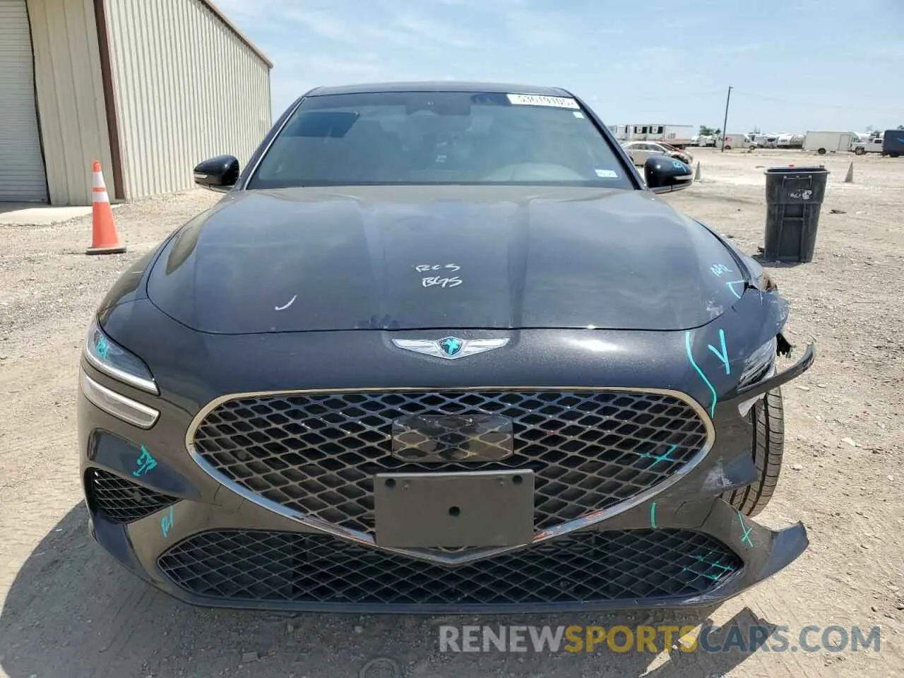 5 Фотография поврежденного автомобиля KMTG34TA8PU126872 GENESIS G70 BASE 2023