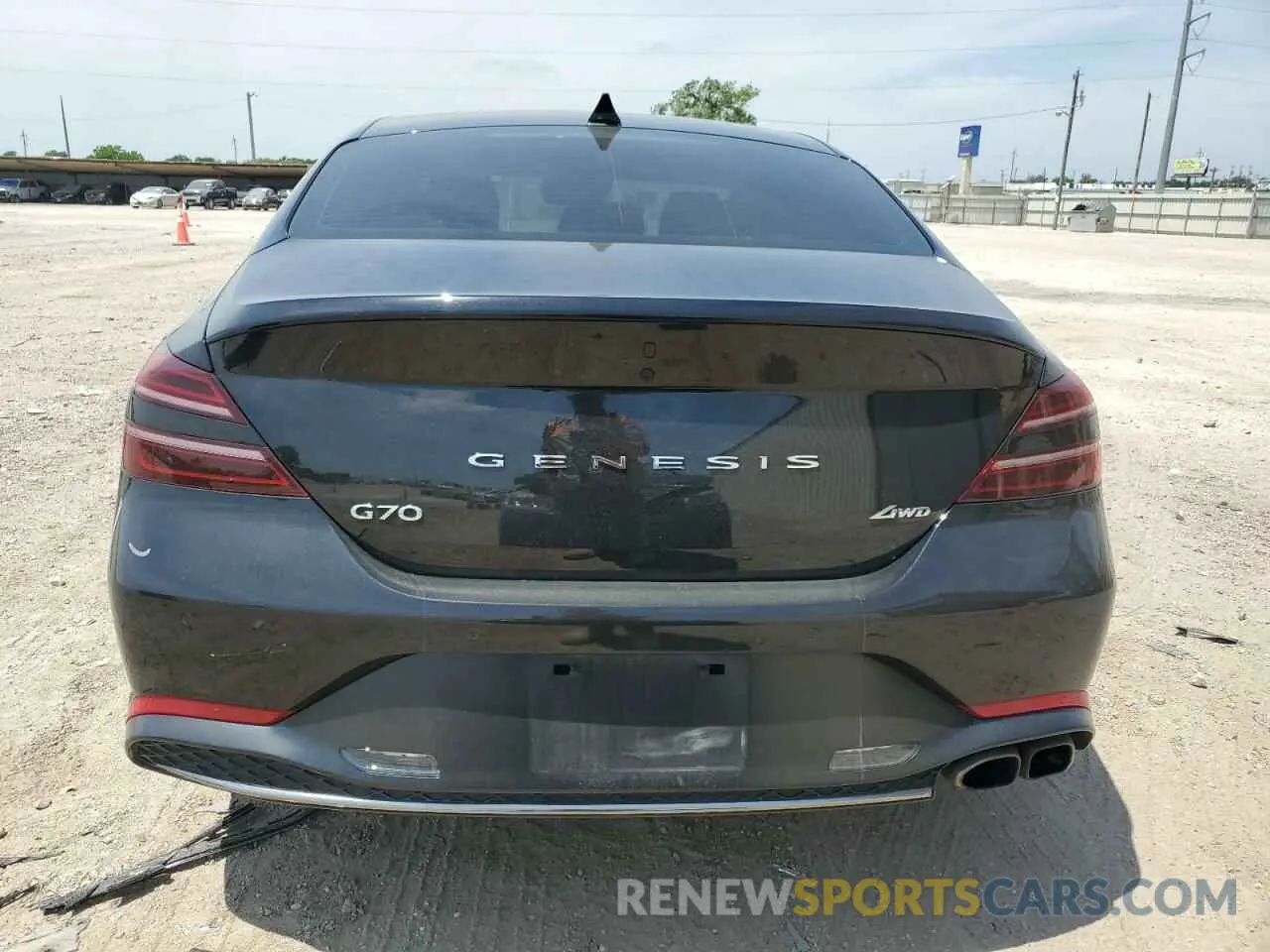 6 Фотография поврежденного автомобиля KMTG34TA8PU126872 GENESIS G70 BASE 2023