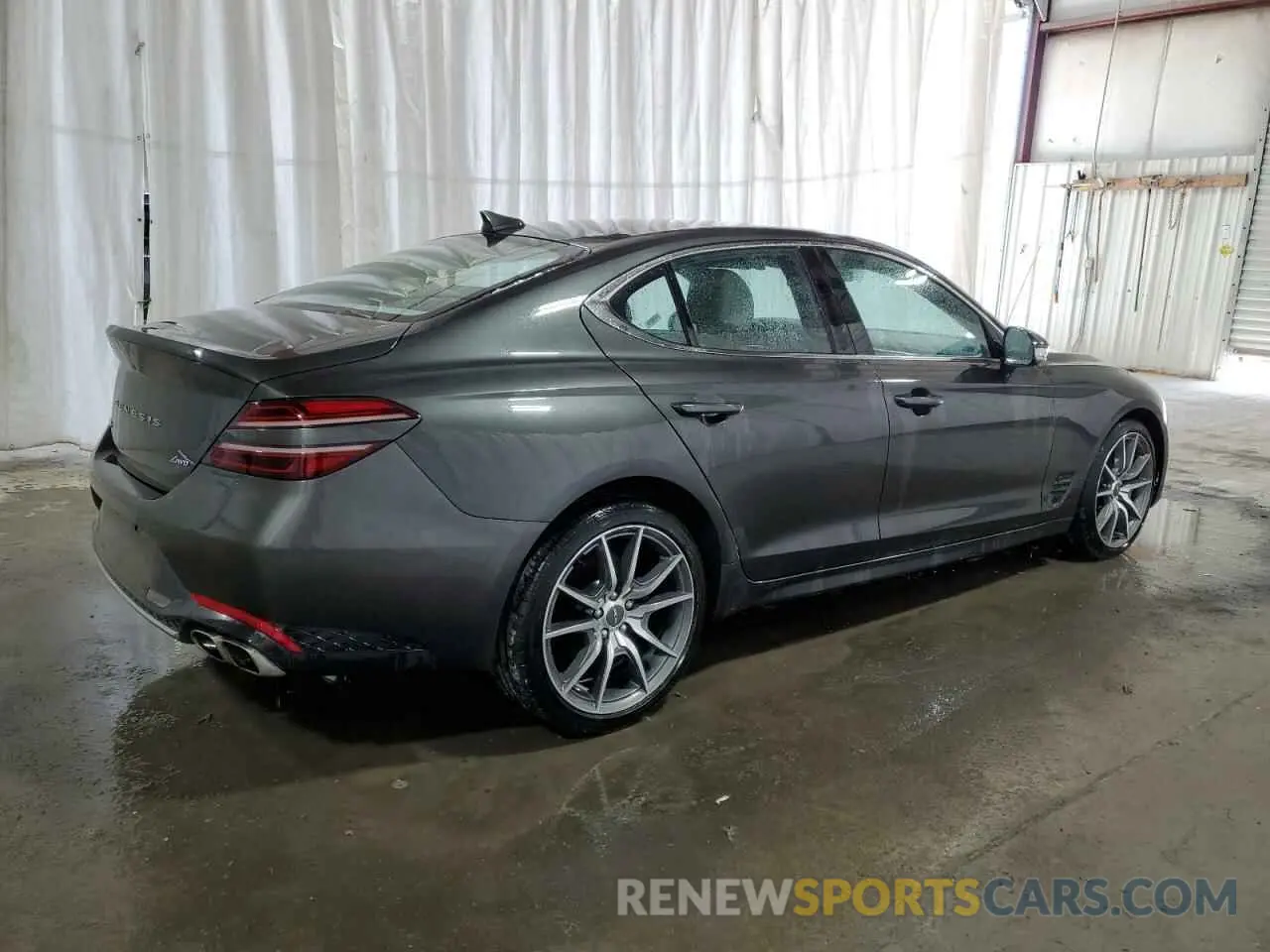 3 Фотография поврежденного автомобиля KMTG34TA9PU126959 GENESIS G70 BASE 2023