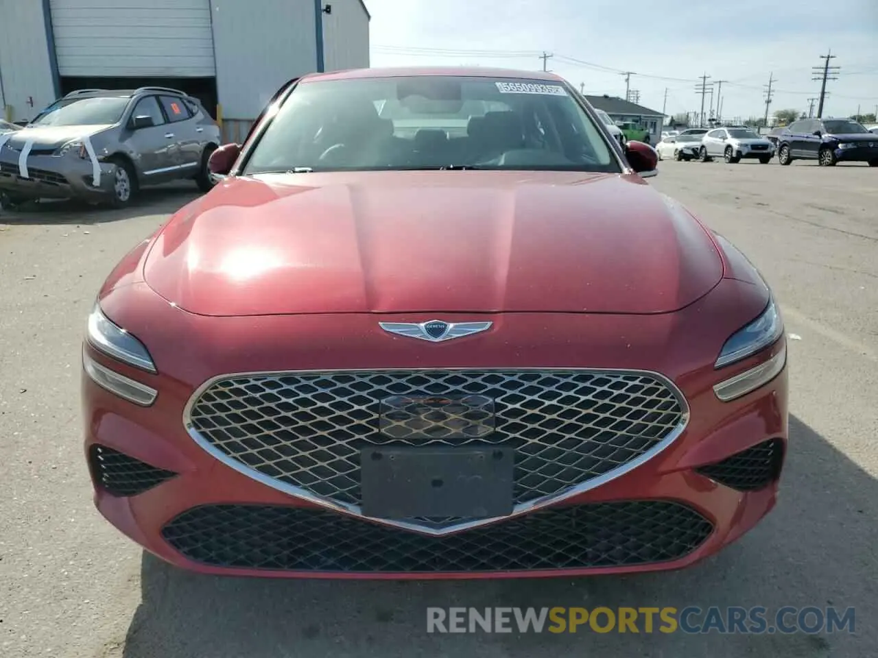 5 Photograph of a damaged car KMTG34TAXPU123732 GENESIS G70 BASE 2023