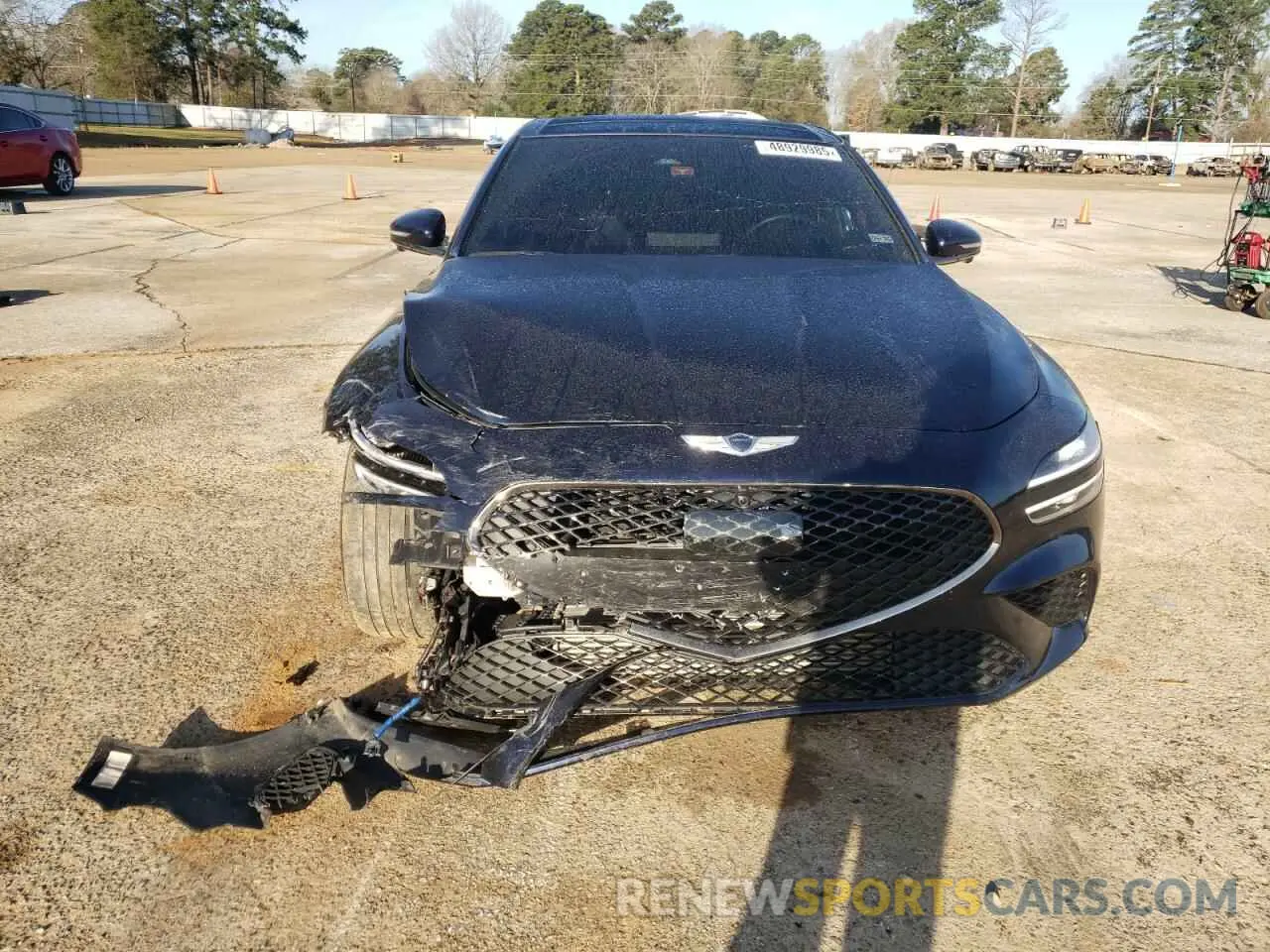 12 Photograph of a damaged car KMTG54TE1PU123941 GENESIS G70 BASE 2023