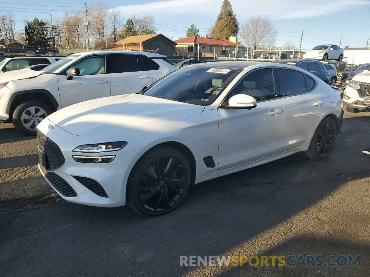 1 Фотография поврежденного автомобиля KMTG54TE5PU128933 GENESIS G70 BASE 2023