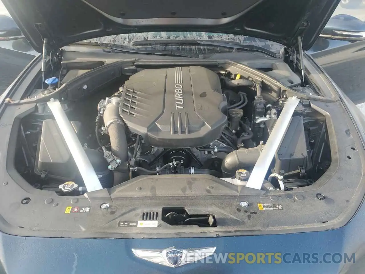 13 Фотография поврежденного автомобиля KMTG54TE8PU121765 GENESIS G70 BASE 2023