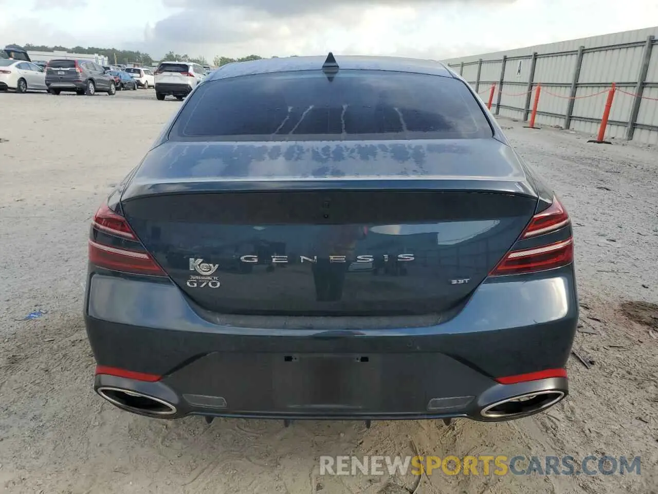 6 Фотография поврежденного автомобиля KMTG54TE8PU121765 GENESIS G70 BASE 2023