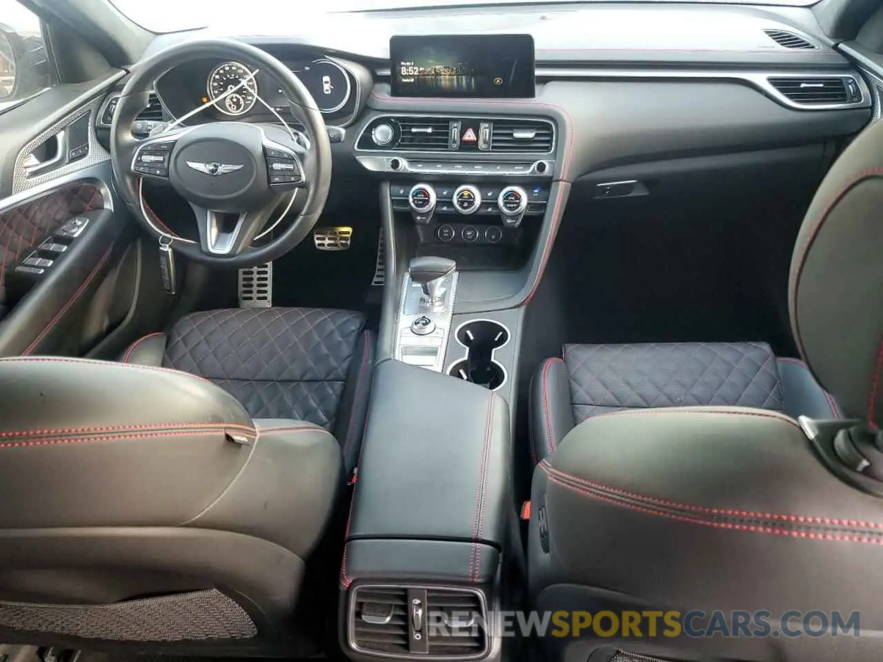 8 Фотография поврежденного автомобиля KMTG54TE8PU121765 GENESIS G70 BASE 2023
