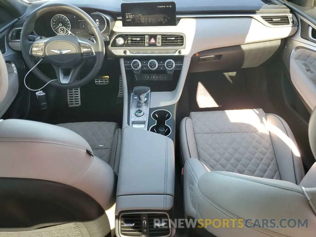 8 Photograph of a damaged car KMTG54TEXPU125509 GENESIS G70 BASE 2023